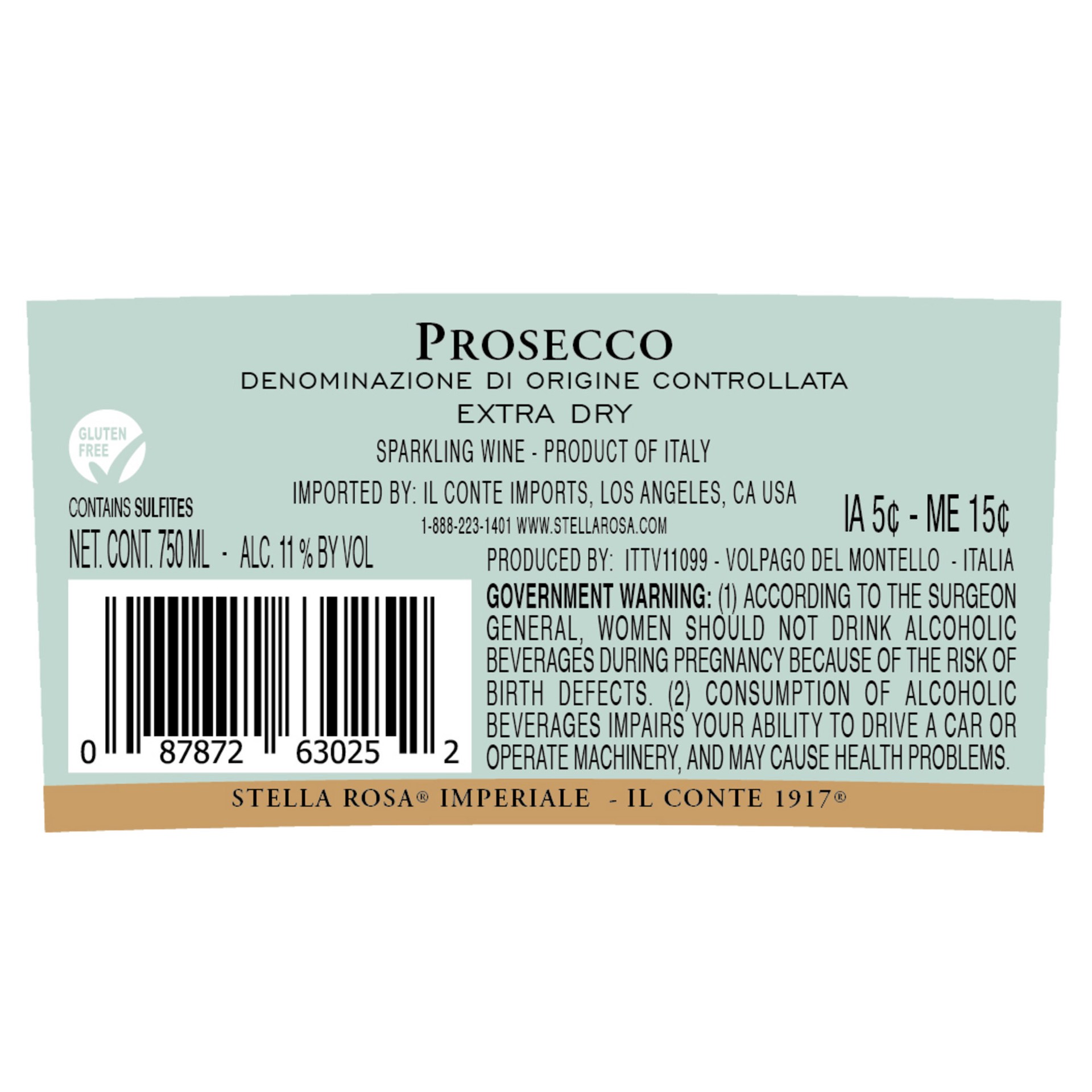 slide 2 of 9, Stella Rosa Imperiale Prosecco Sparkling White Wine 750mL, 750 ml