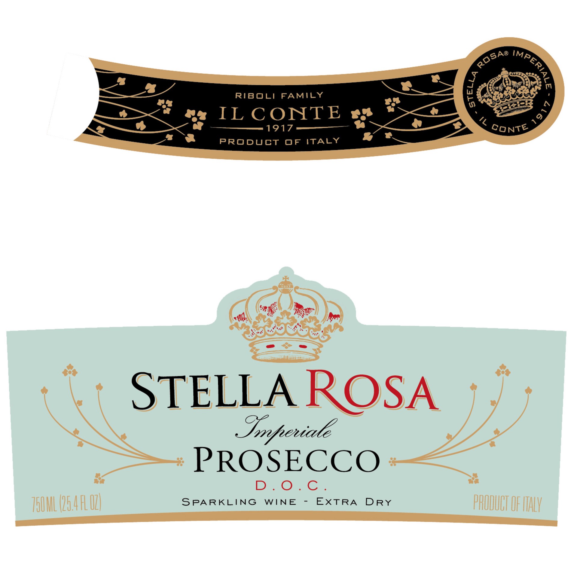 slide 5 of 9, Stella Rosa Imperiale Prosecco Sparkling White Wine 750mL, 750 ml