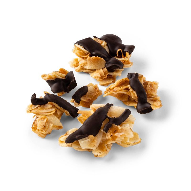 slide 2 of 3, Coconut Clusters with Dark Chocolate Drizzle - 6oz - Good & Gather™, 6 oz