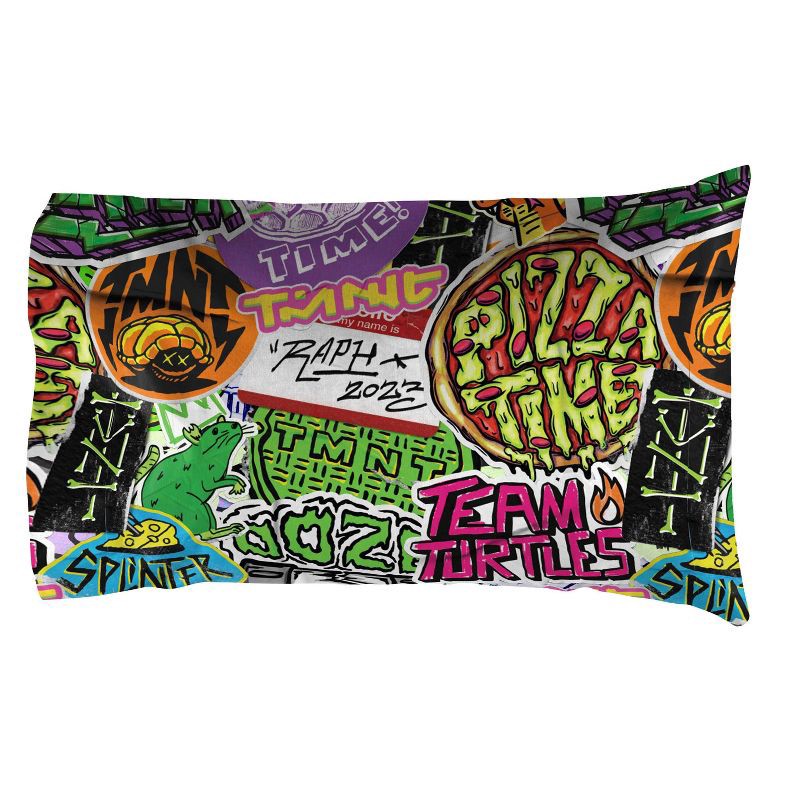 slide 3 of 6, Teenage Mutant Ninja Turtles Twin Kids' Sheet Set, 1 ct