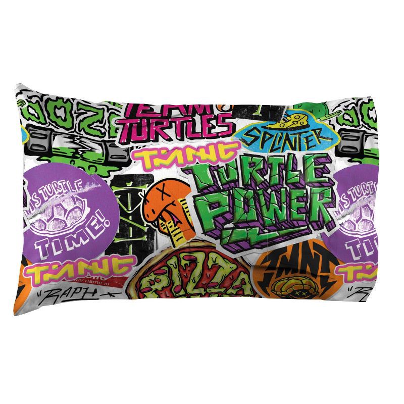 slide 4 of 6, Teenage Mutant Ninja Turtles Twin Kids' Sheet Set, 1 ct