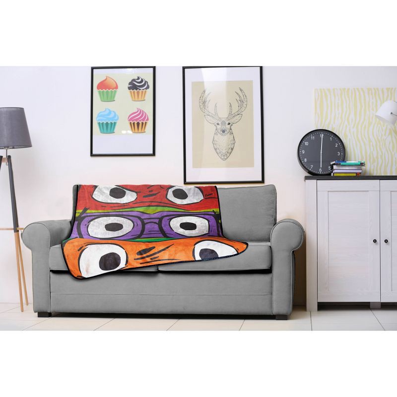 slide 2 of 3, Teenage Mutant Ninja Turtles Kids' Throw, 1 ct