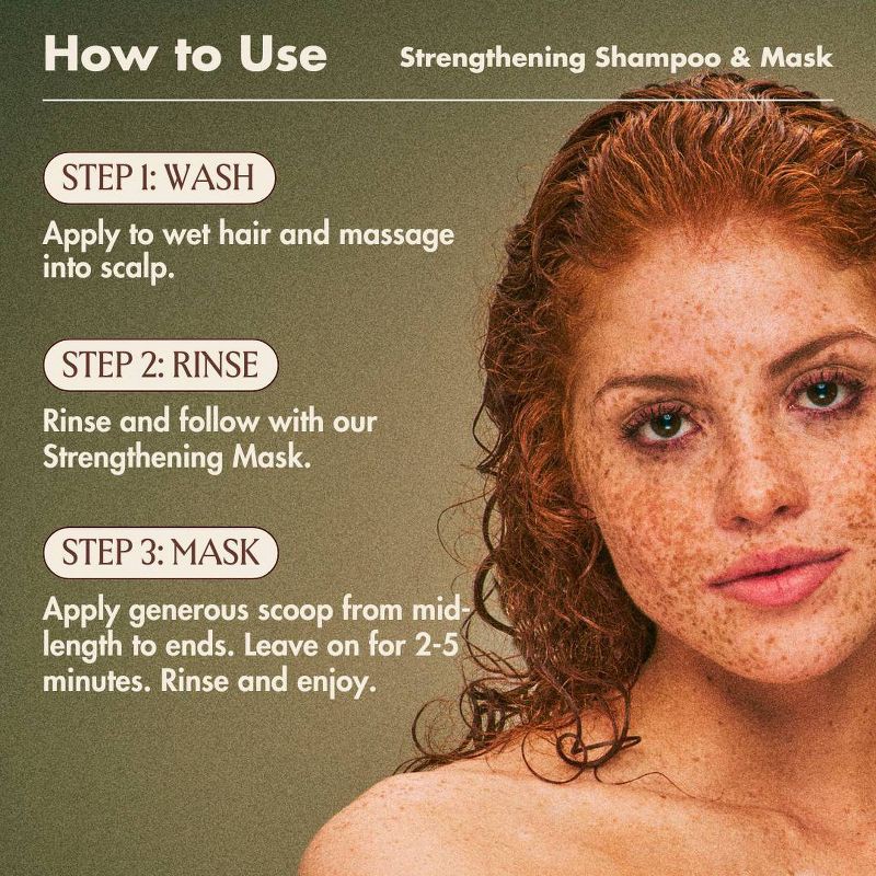 slide 7 of 10, Blake Brown Fundamental Strengthening Mask - Sandalwood Vanille – Warm Vanilla Fragrance - 8 fl oz, 8 fl oz