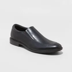 Men's Toby Loafer Dress Shoes - Goodfellow & Co™ Black 11.5: Cushioned Footbed, Memory Foam Insole