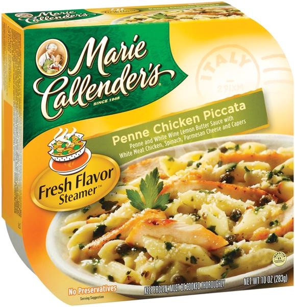 slide 1 of 1, Marie Callender's Penne Chicken Piccata, 10 oz