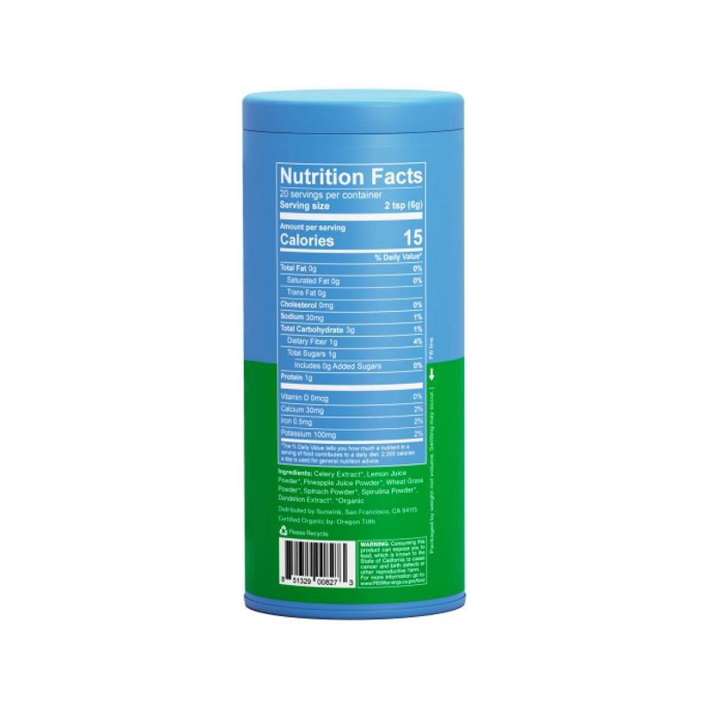slide 2 of 8, Sunwink Detox Greens Superfood - 4.2oz, 4.2 oz