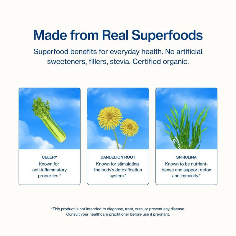 slide 5 of 8, Sunwink Detox Greens Superfood - 4.2oz, 4.2 oz