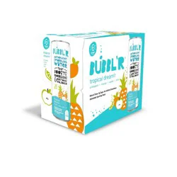 BUBBL'R Tropical Dream'r Antioxidant Sparkling Water - 6pk/12 fl oz Can