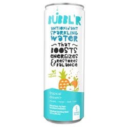 BUBBL'R Tropical Dream'r Antioxidant Sparkling Water - 12 fl oz Can