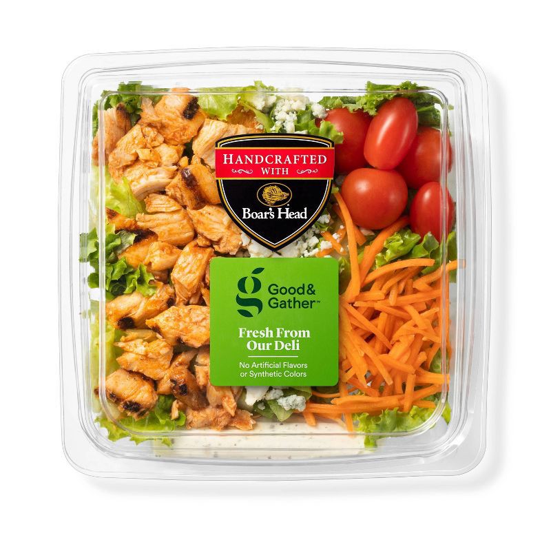 slide 1 of 4, Boar's Head Buffalo Chicken Salad with Home-Style Ranch Dressing - 14oz - Good & Gather™, 14 oz