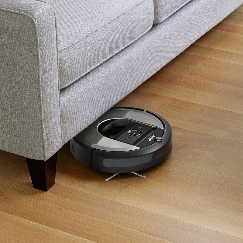 slide 2 of 10, iRobot Roomba i6+ Wi-Fi Connected Robot Vacuum with Automatic Dirt Disposal, 1 ct