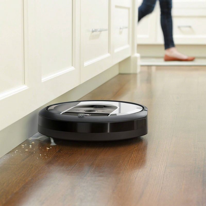 slide 4 of 10, iRobot Roomba i6+ Wi-Fi Connected Robot Vacuum with Automatic Dirt Disposal, 1 ct