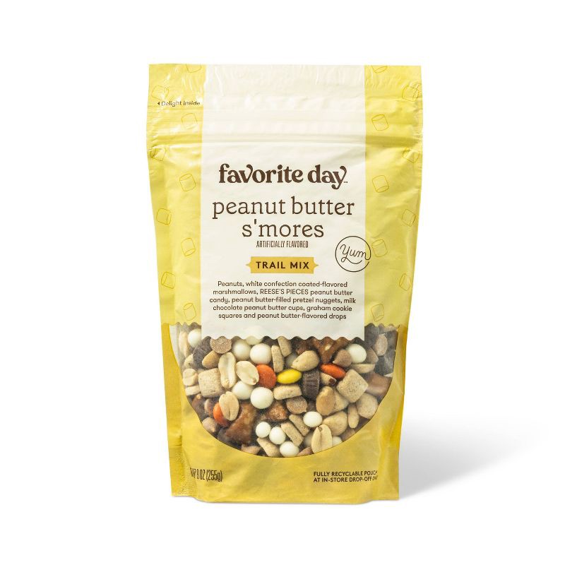 slide 1 of 3, Peanut Butter S'mores Trail Mix - 9oz - Favorite Day™, 9 oz