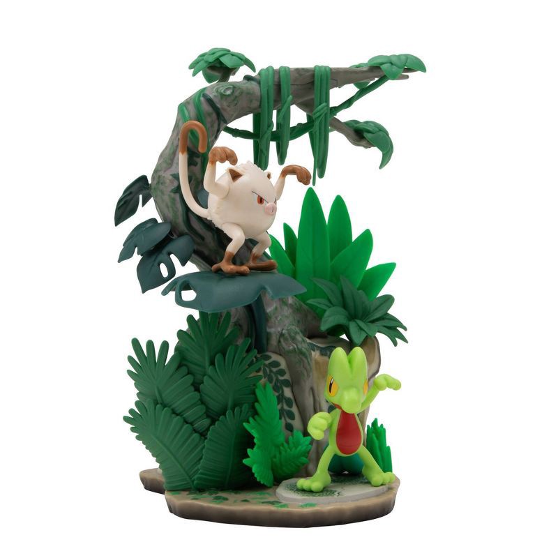 Pokemon Pokémon Select Jungle Environment Display with Mankey and Treecko  Mini Figures 1 ct | Shipt