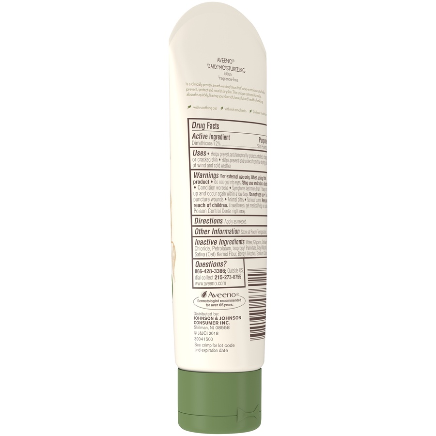 slide 6 of 6, Aveeno Unscented Aveeno Daily Moisturizing Lotion To Relieve Dry Skin - 2.5oz, 2.5 oz
