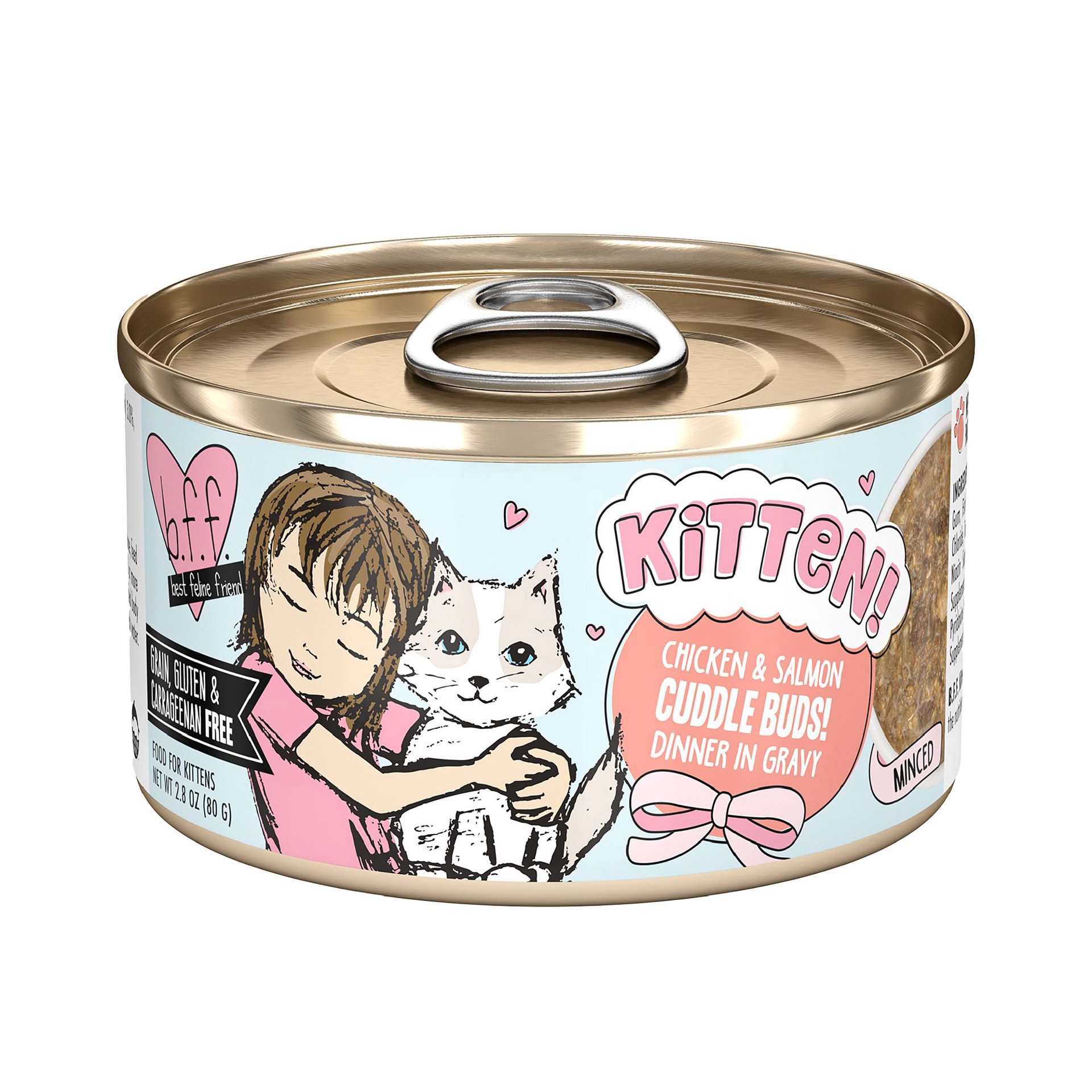 slide 1 of 1, Weruva BFF Kitten! Wet Food - Grain Free, Stew, 2.8 Oz, 2.8 oz