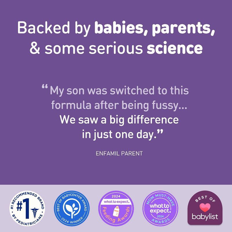 slide 3 of 14, Enfamil NeuroPro GentleEase Ready to Use Infant Formula Bottles - 2 fl oz Each/6ct, 6 ct; 2 fl oz