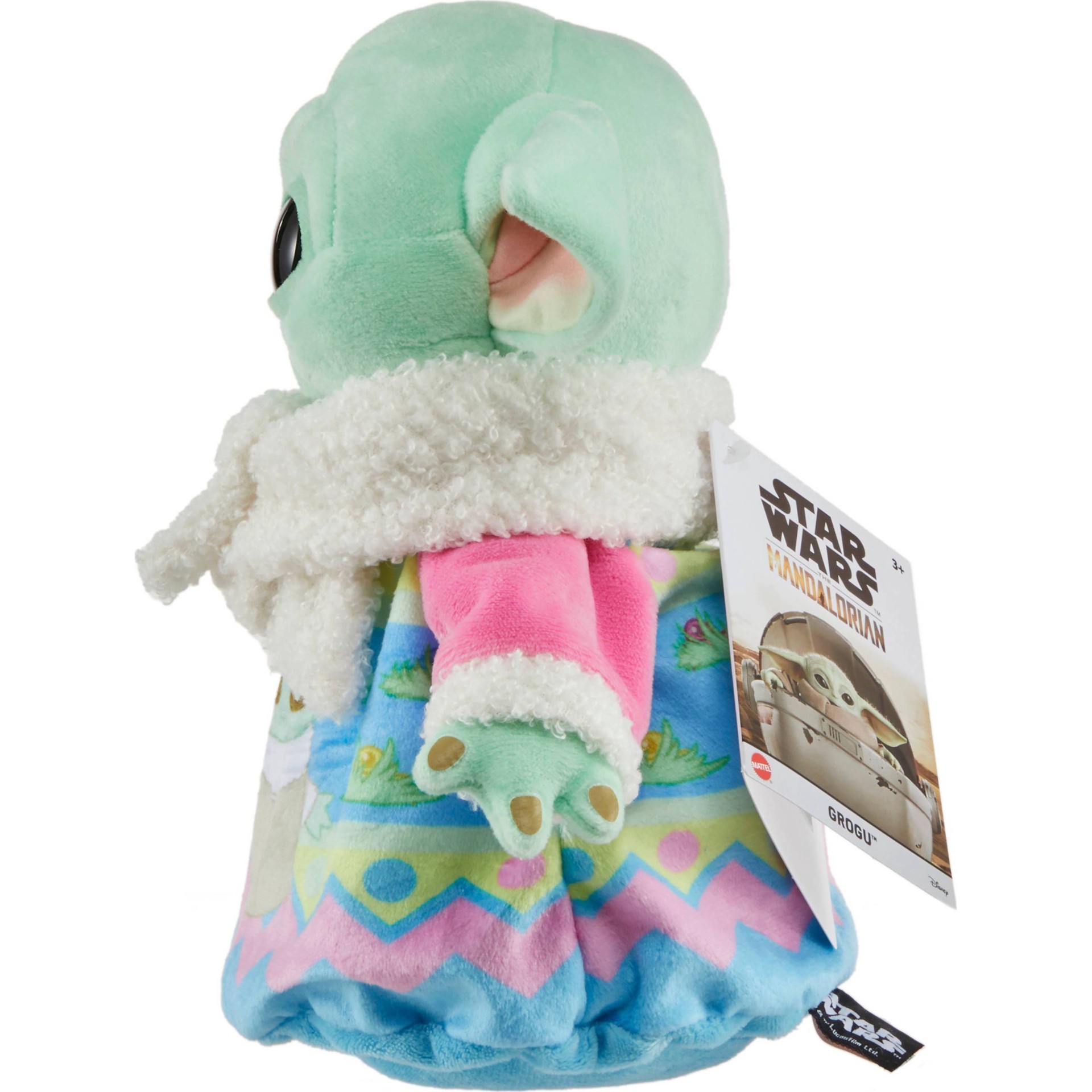 slide 3 of 5, Star Wars: The Mandalorian Grogu Easter Sweater Plush, 1 ct