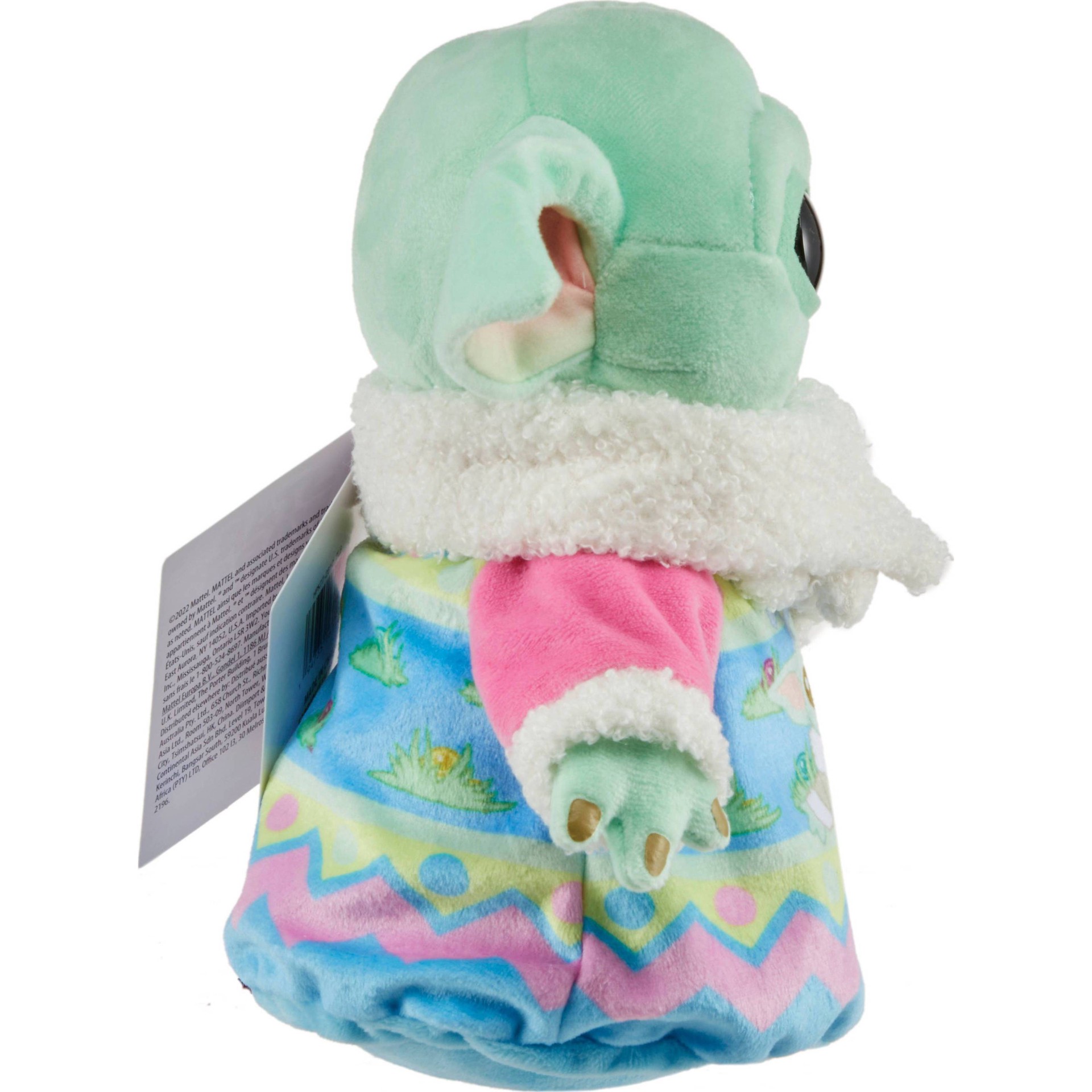 slide 4 of 5, Star Wars: The Mandalorian Grogu Easter Sweater Plush, 1 ct