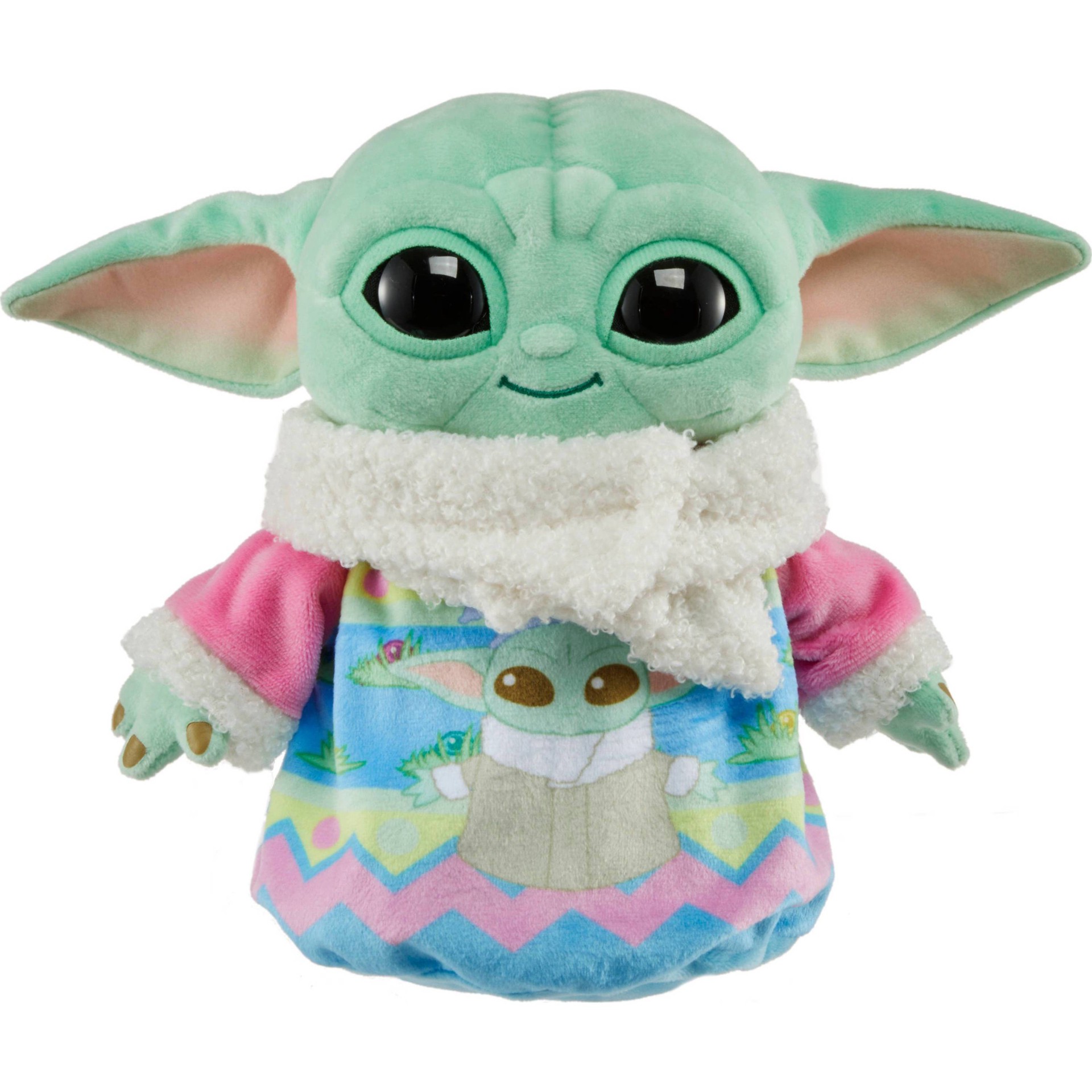 slide 1 of 5, Star Wars: The Mandalorian Grogu Easter Sweater Plush, 1 ct