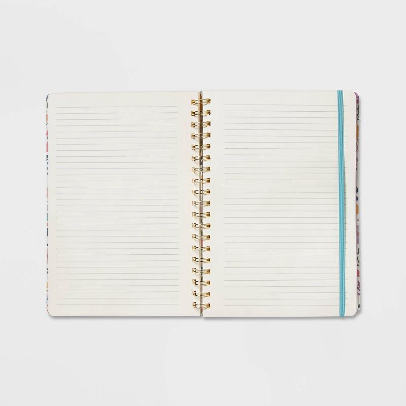 slide 3 of 3, 96 Sheet College Ruled Journal 7"x10" Ditzy Floral - Threshold™, 1 ct