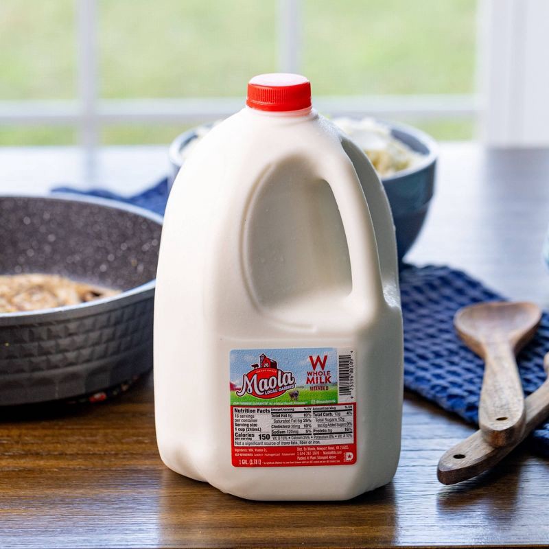 slide 2 of 6, Maola Vitamin D Whole Milk - 1gal, 1 gal