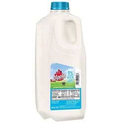 Maola 1% Lowfat Milk - 0.5gal