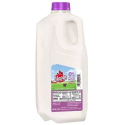 Maola Fat Free Skim Milk - 0.5gal