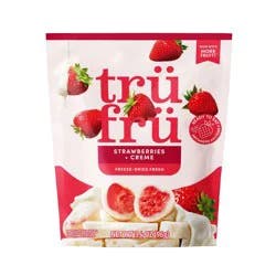 Tru Fru Freeze Dried Strawberries & Crème - 3.4 oz