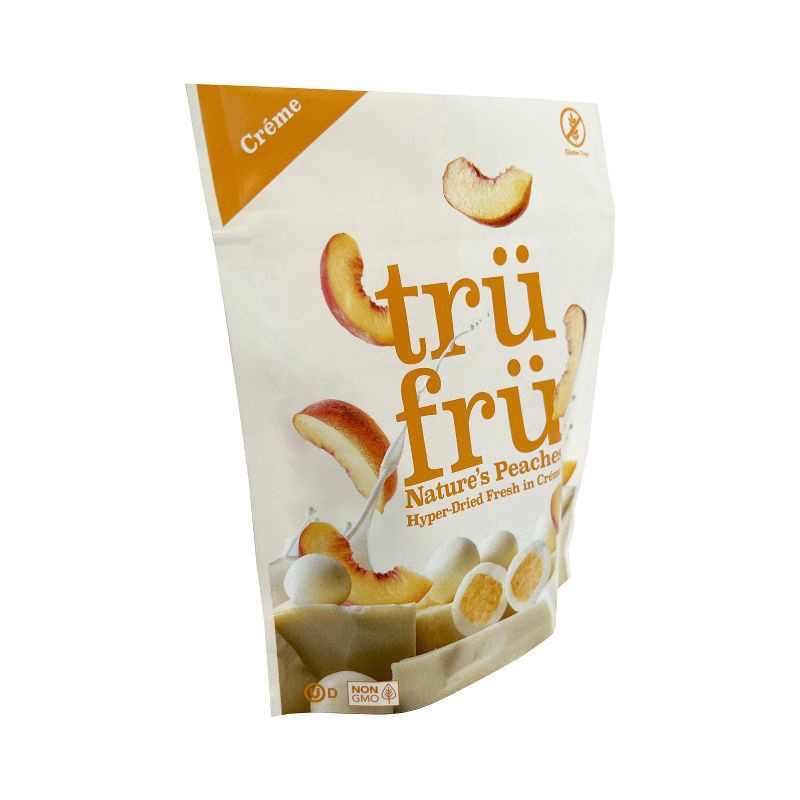 slide 2 of 6, Tru Fru Hyper-Dried Peaches & Crème - 4.2oz, 4.2 oz