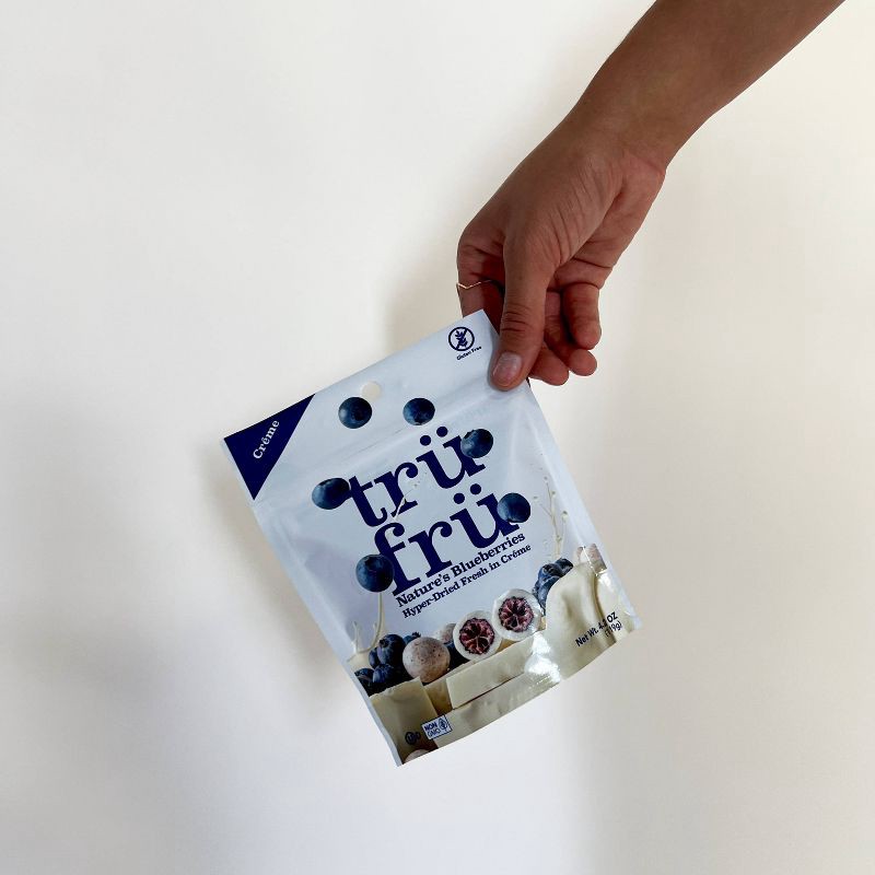 slide 5 of 10, Tru Fru Hyper-Dried Blueberries & Crème Candy - 4.2oz, 4.2 oz