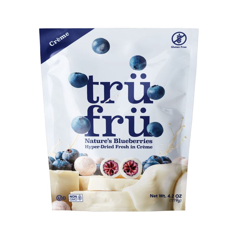 slide 7 of 10, Tru Fru Hyper-Dried Blueberries & Crème Candy - 4.2oz, 4.2 oz