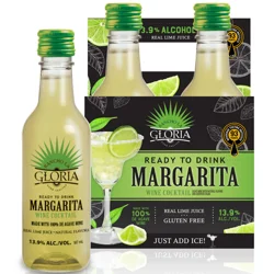 Rancho La Gloria Margarita Wine Cocktail 4 - 187 ml Bottles