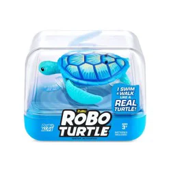 Robo Alive Robo Turtle Robotic Swimming Turtle Pet Toy - Blue by ZURU