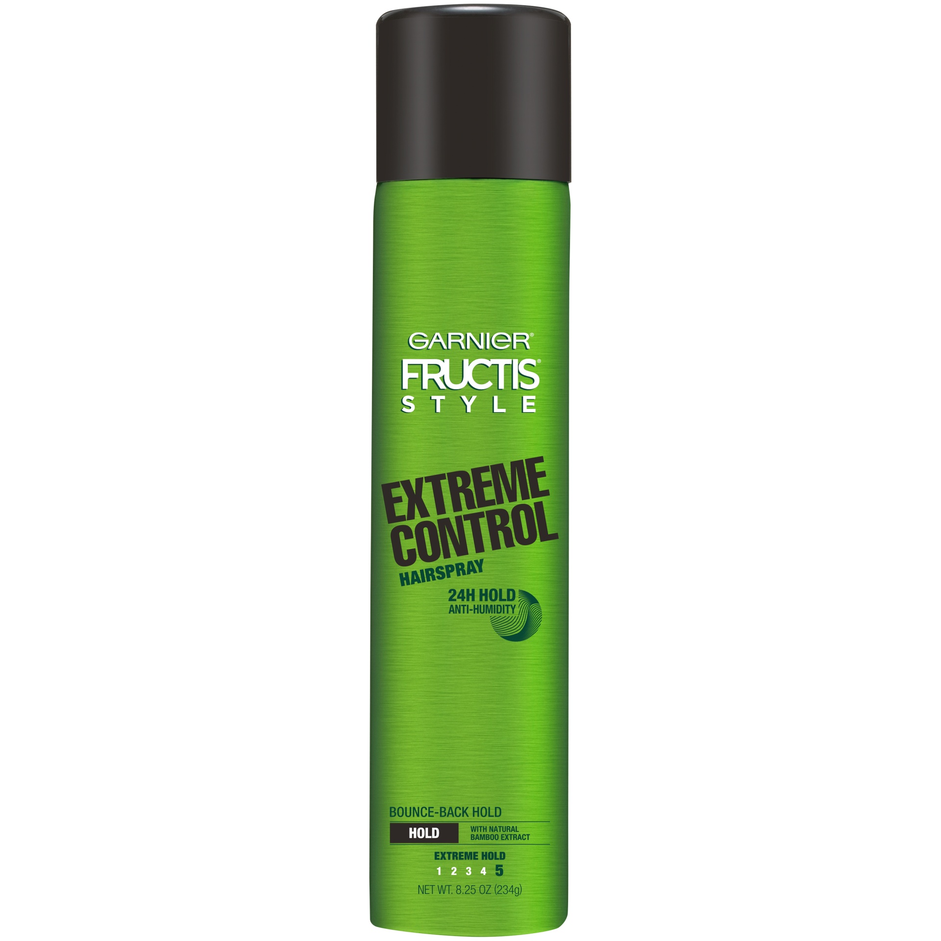 slide 2 of 3, Fructis Style Extreme Control Anti-Humidity Hair Spray, 8.25 oz