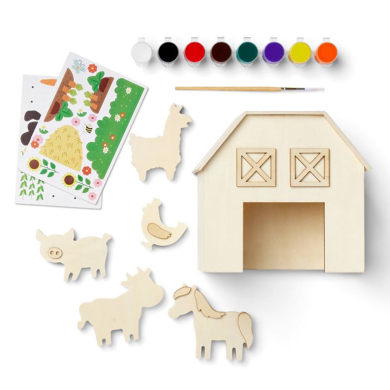 Paint your Own Farm Kit - Mondo Llama 1 ct