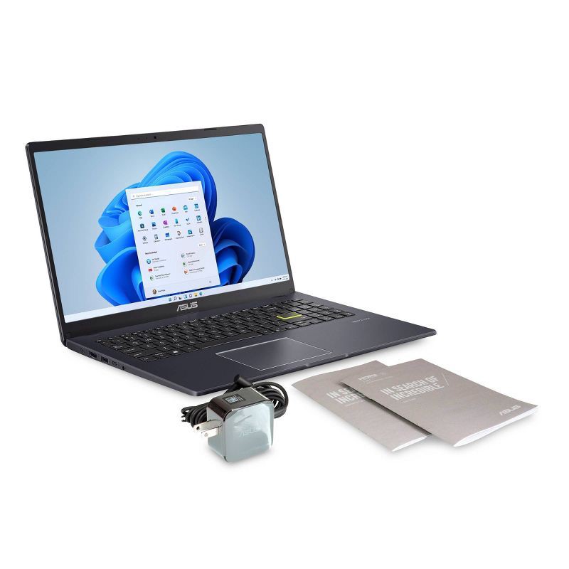 slide 7 of 11, ASUS 15.6" Laptop - Intel Pentium Processor - 4GB RAM 128GB Flash Storage - Windows 11 Home in S Mode - Black - L510MA-TH21, 1 ct