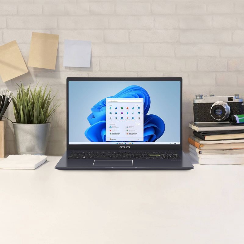 slide 10 of 11, ASUS 15.6" Laptop - Intel Pentium Processor - 4GB RAM 128GB Flash Storage - Windows 11 Home in S Mode - Black - L510MA-TH21, 1 ct