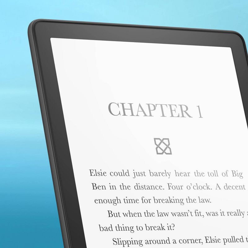 slide 5 of 6, Amazon Kindle Paperwhite 6.8" 16GB e-Reader with Adjustable Warm Light - Black, 1 ct