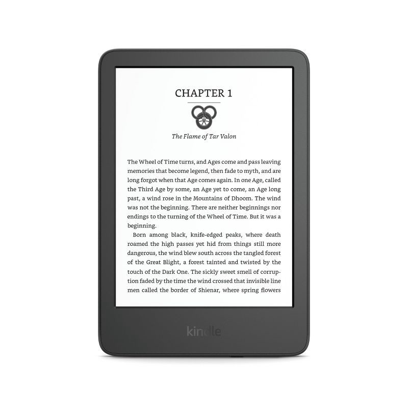 slide 2 of 8, Amazon Kindle 6" e-Reader - Black - 2022 Release, 1 ct