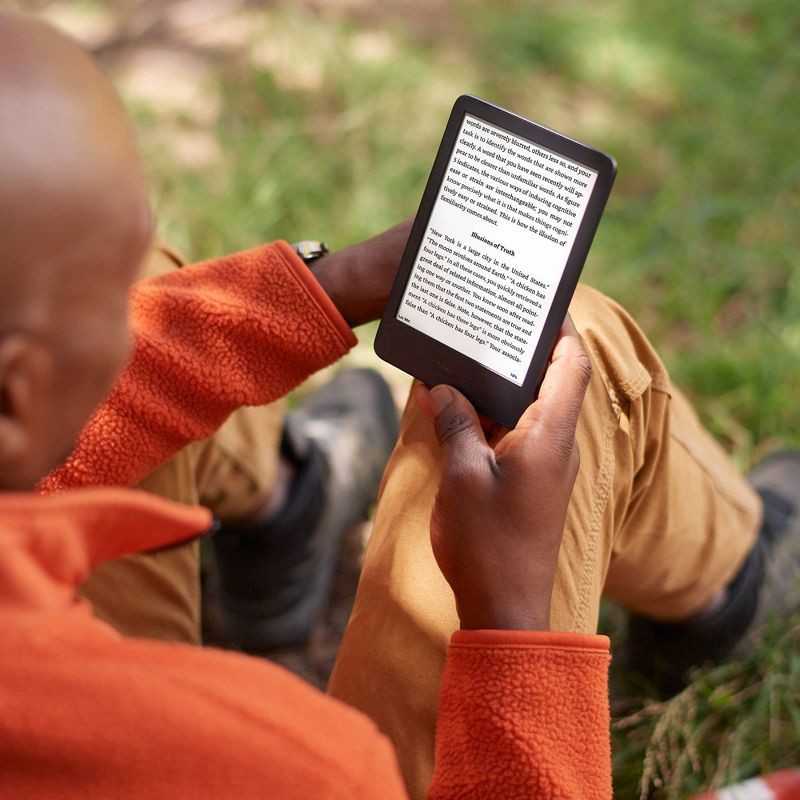 slide 7 of 8, Amazon Kindle 6" e-Reader - Black - 2022 Release, 1 ct