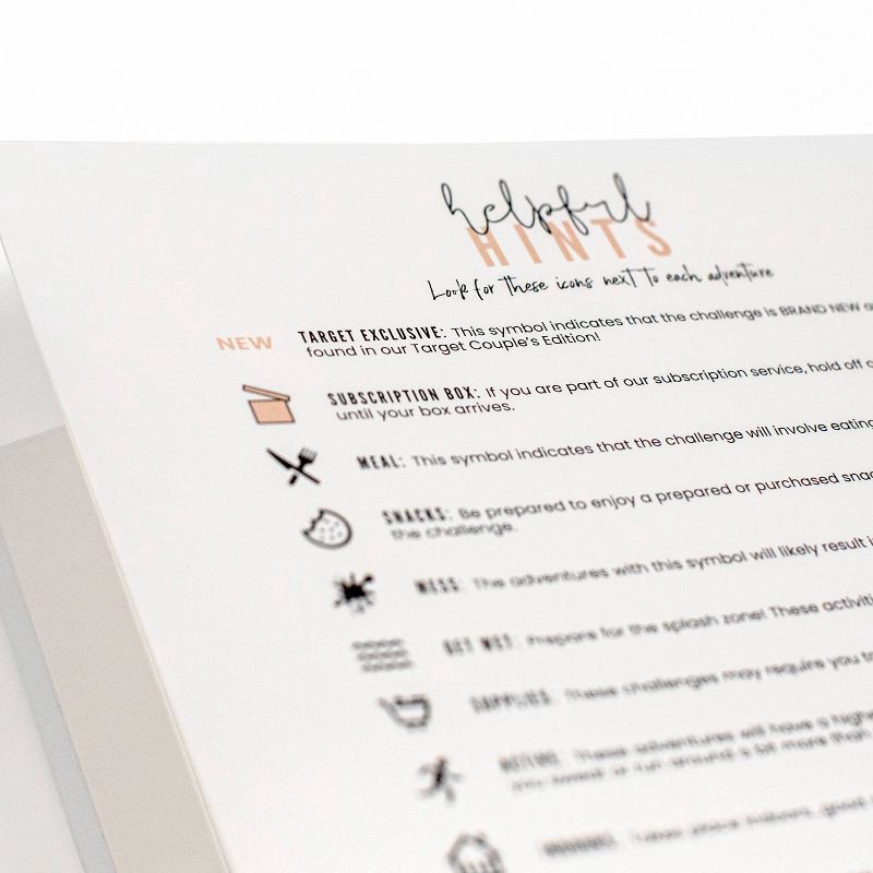 slide 3 of 9, The Adventure Challenge Game Couples Limited Edition: Memory Skills, Creativity, 2+ Hours for 2 Players, 1 ct