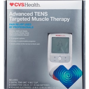 slide 1 of 1, CVS Health Advanced Tens Targeted Muscle Therapy, 1 ct