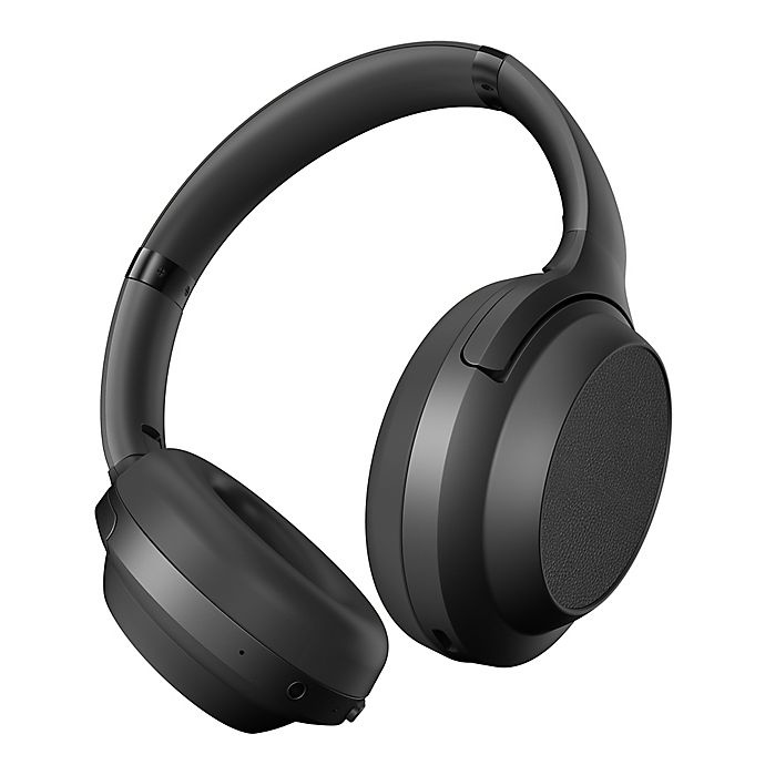 slide 1 of 11, Brookstone Wireless Noise-Cancelling Headphones - Black, 1 ct