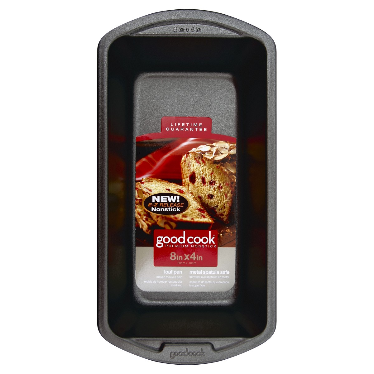 slide 2 of 4, Good Cook 8 X4 Inch Loaf Pan, 1 ct