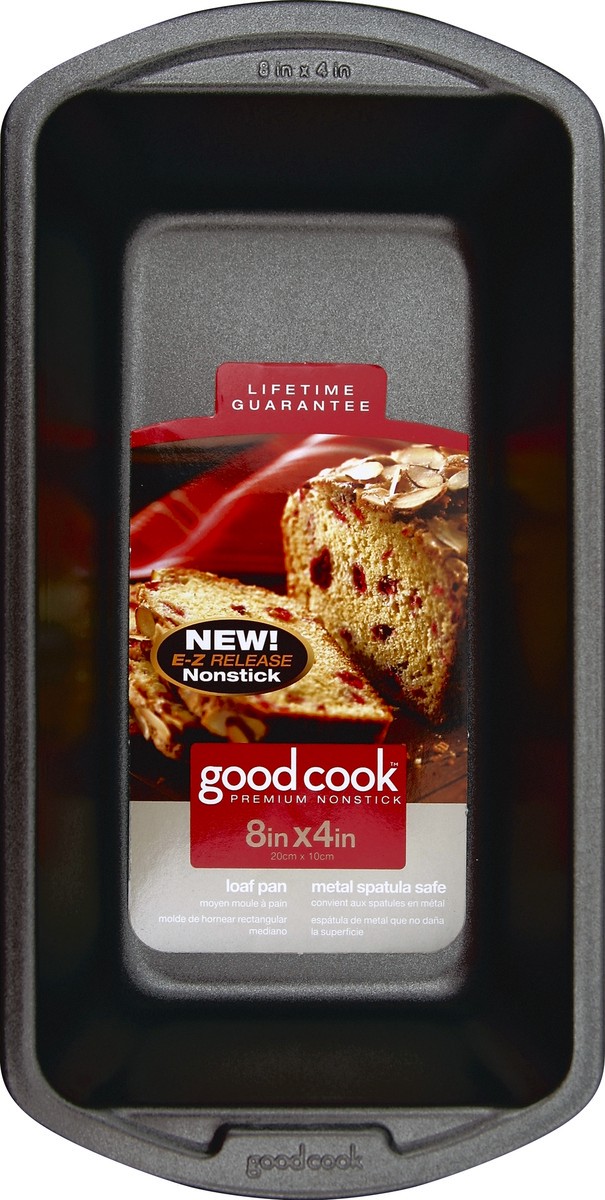 slide 1 of 4, Good Cook 8 X4 Inch Loaf Pan, 1 ct