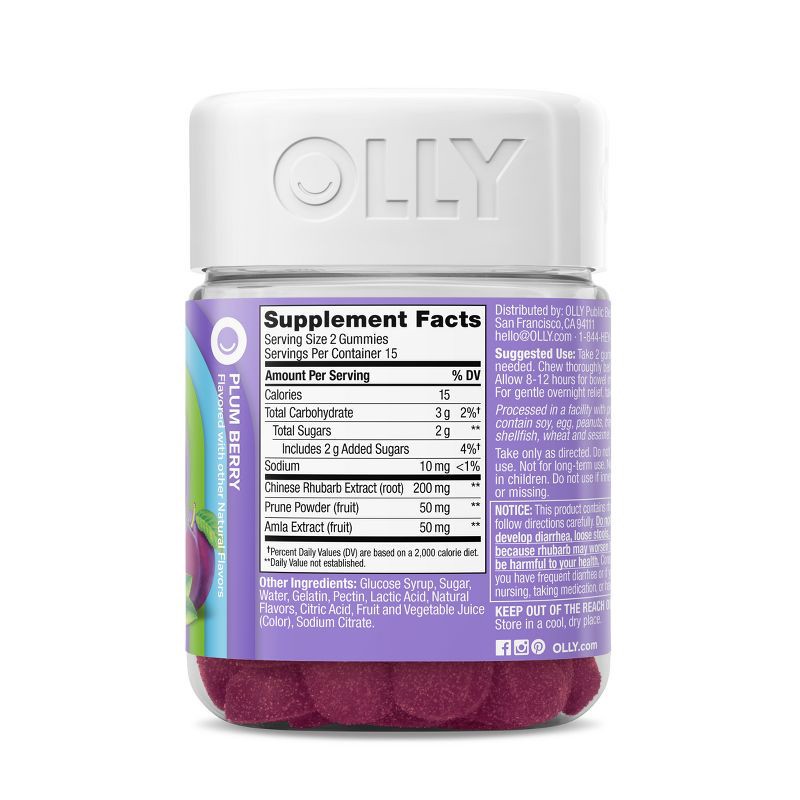 slide 6 of 10, OLLY Keep It Movin' Digestive Gummies - 30ct, 30 ct