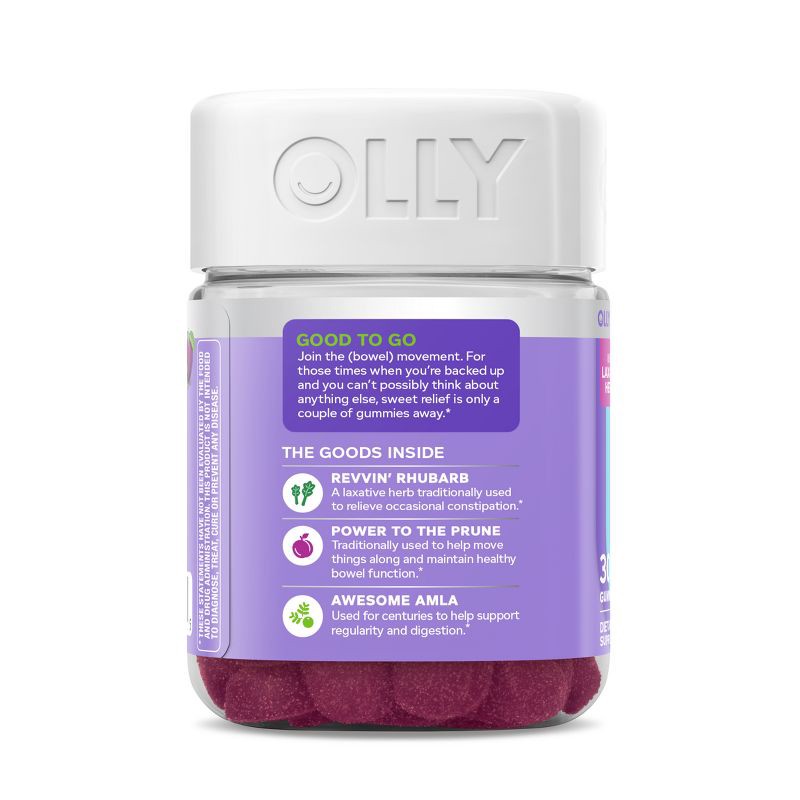 slide 6 of 7, OLLY Keep It Movin' Digestive Gummies - 30ct, 30 ct