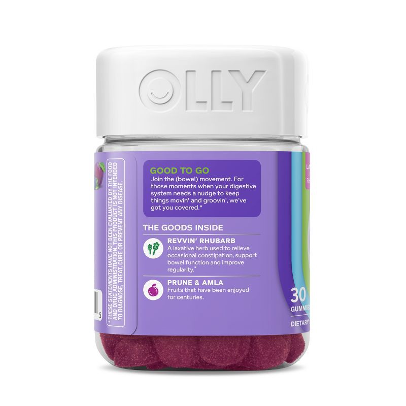 slide 9 of 10, OLLY Keep It Movin' Digestive Gummies - 30ct, 30 ct