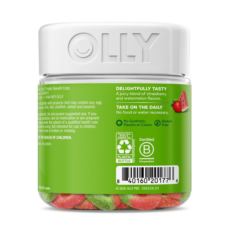 slide 7 of 10, OLLY Fiber Digestive Gummy Rings - 50ct, 50 ct